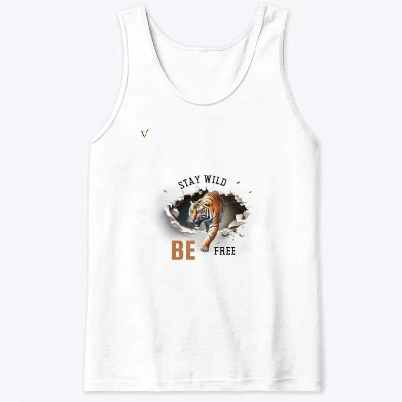 Tank Top: Be Wild, Stay Free (NEW)