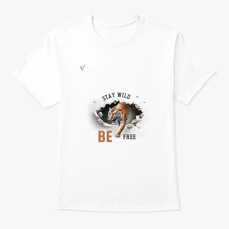 T-shirt - Be Wild, Stay Free (NEW)