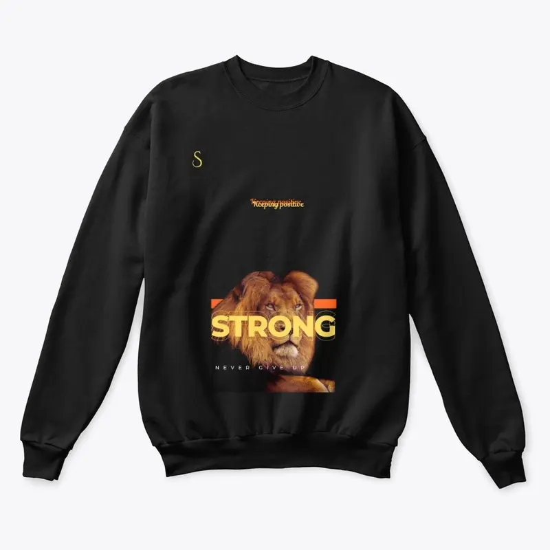 Lion Strong Strong/ sparkvybe Sweatshirt